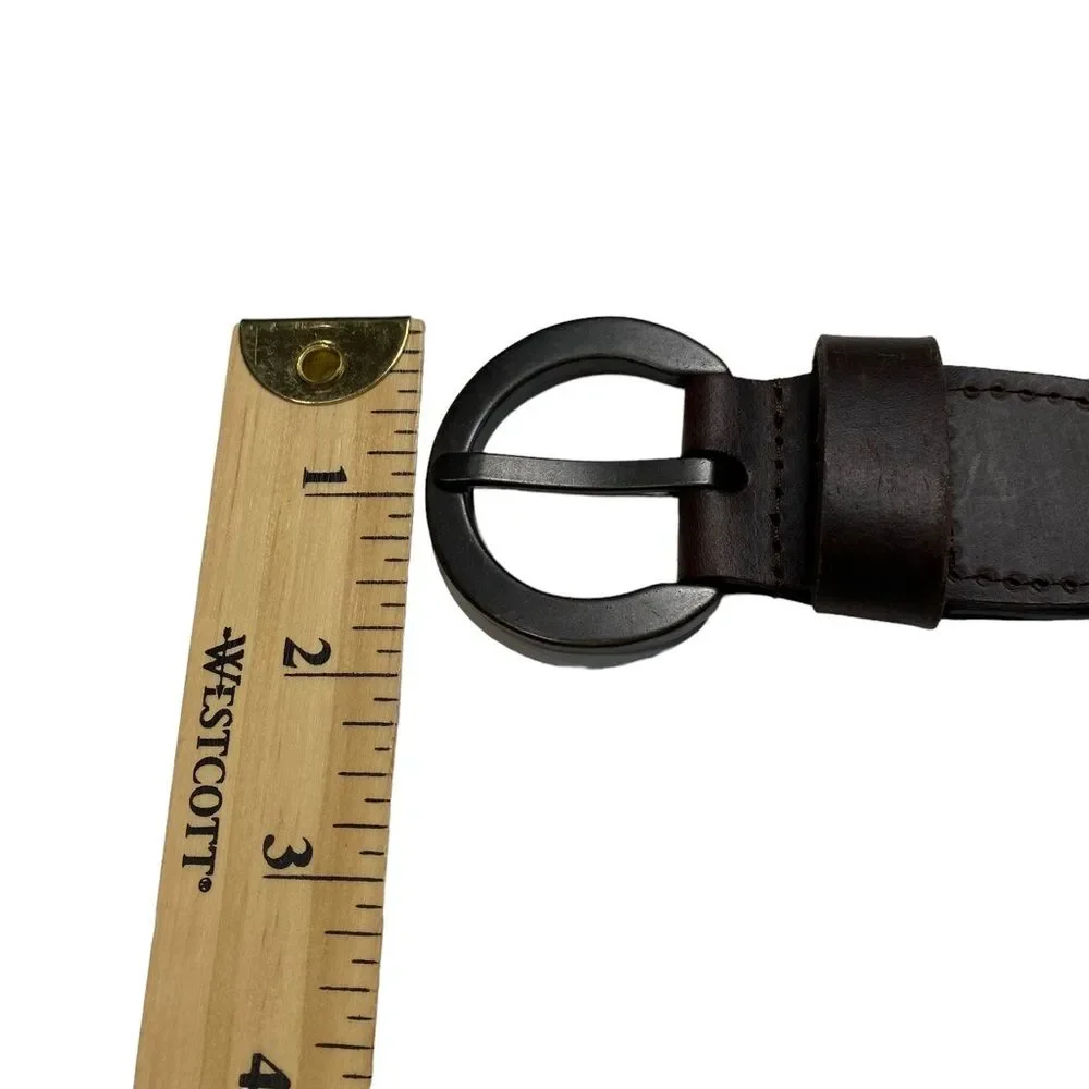 Great Northwest Clothing Company Brown Leather Belt Sz S NWT
